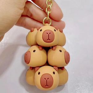 Capybara Bundle Key Charm