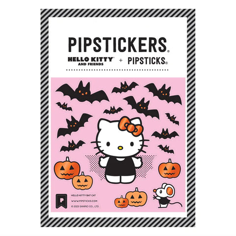 Hello Kitty Bat Cat Pipstickers