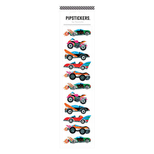 Wheelie Fast Retro Pipstickers