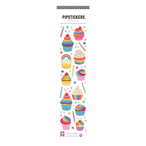 Chromatic Cupcakes Pipstickers