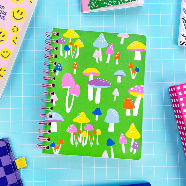 Mushroom Medley Spiral Notebook