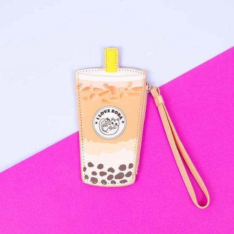 Wristlet - Boba Milk Tea