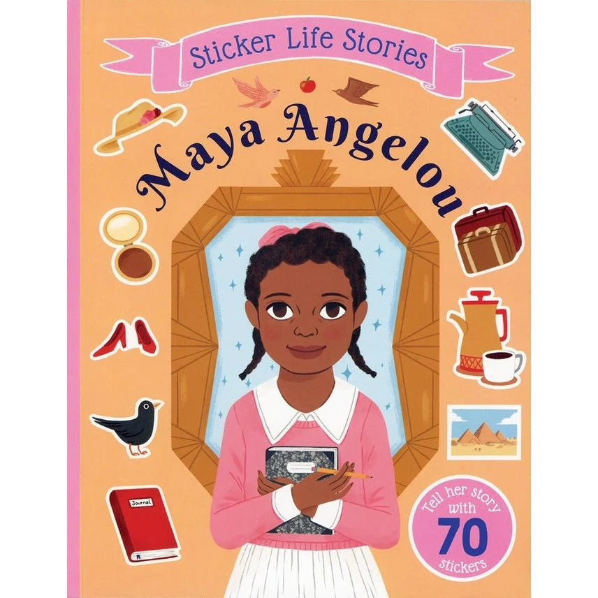 Maya Angelou Sticker Life Stories