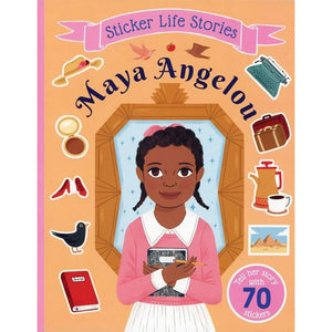 Maya Angelou Sticker Life Stories