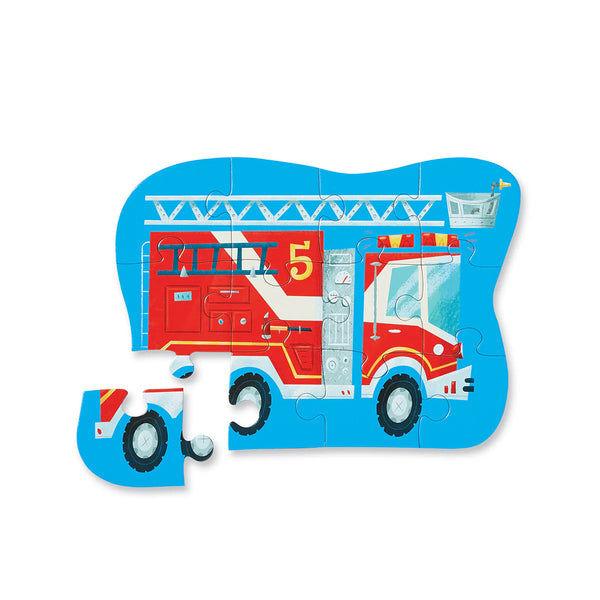 12pc Mini Puzzle - Fire Truck