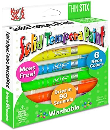 solid neon tempera paint thin stix – CLUBHOUSE kid & craft