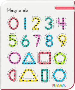 Magnatab Numbers and Shapes