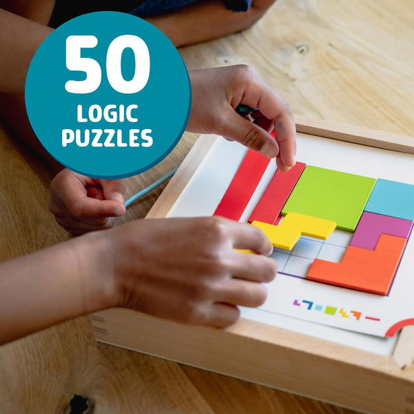 Magnetic Wooden Puzzle Patterns