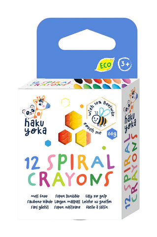 Spiral Crayons | 12 Colors