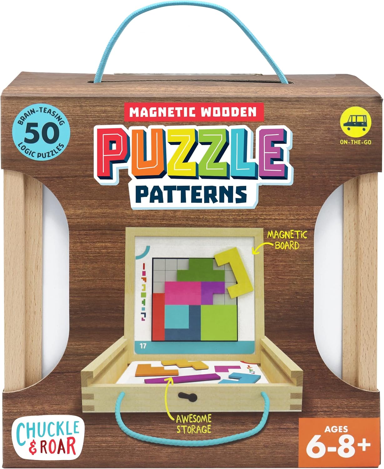 Magnetic Wooden Puzzle Patterns