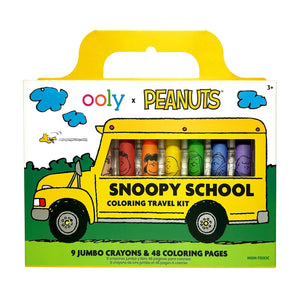 Snoopy School Color Traveling Kit