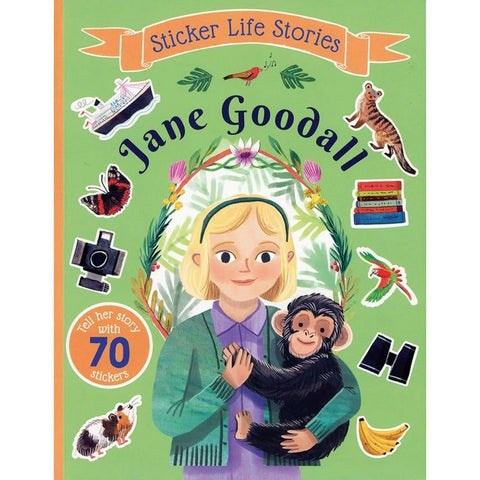 Jane Goodall Sticker Life Stories