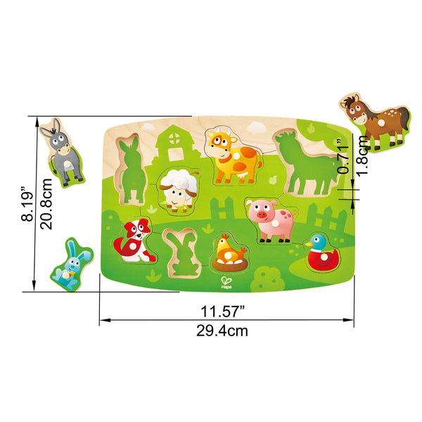 Farmyard Peg Puzzle