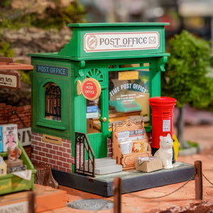 DIY Miniature House Kit: Century Post Office