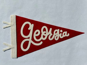 Georgia Pennant Flag