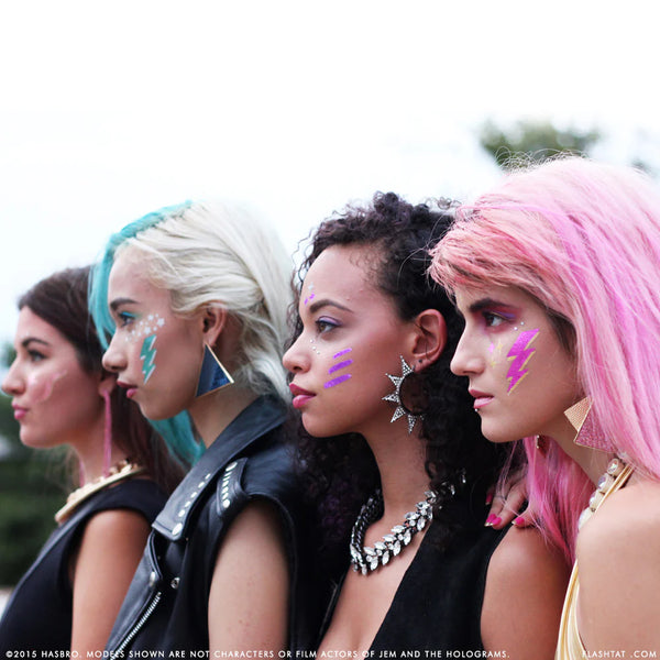 Jem & The Holograms Temporary Tattoos