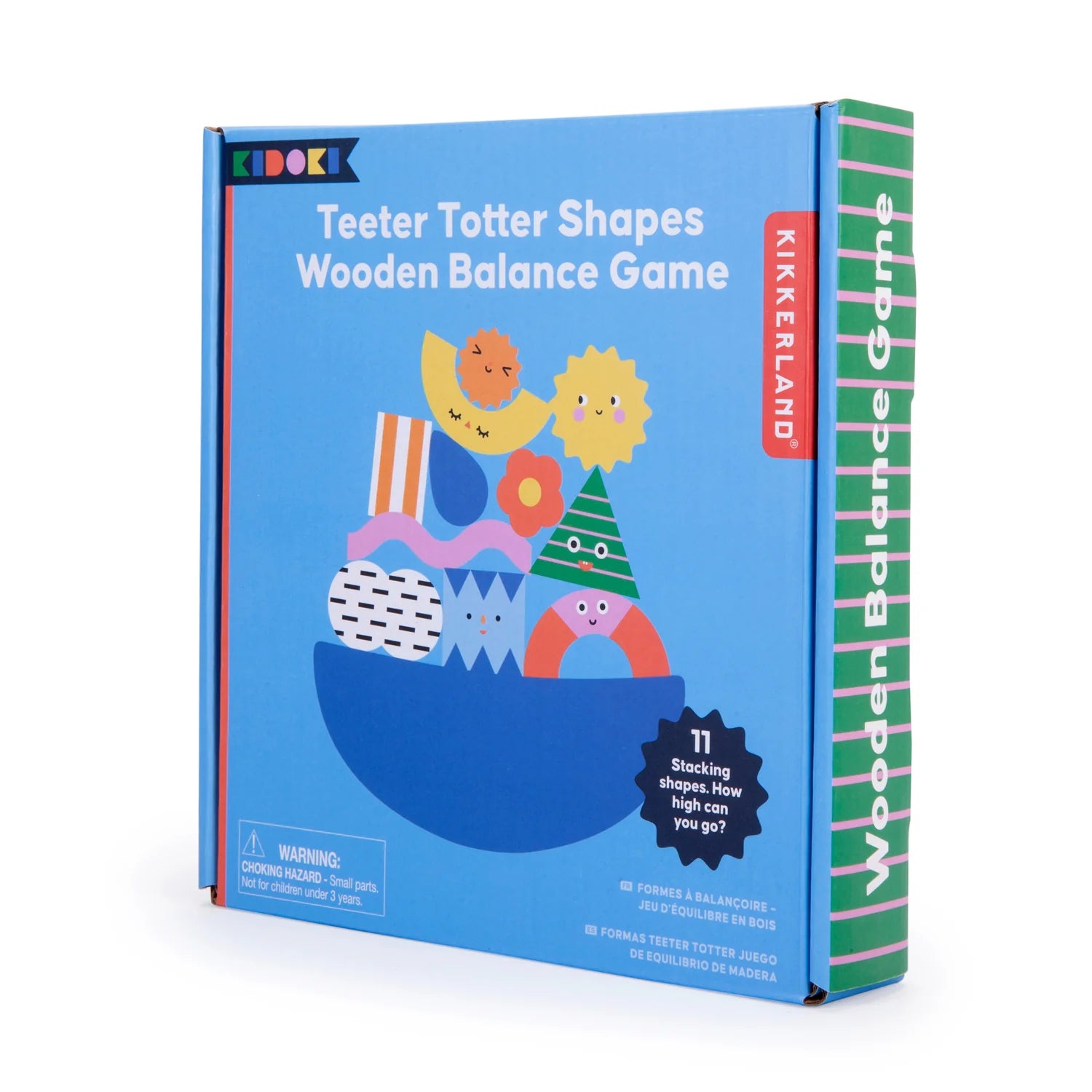 Teeter Totter Shapes, Wooden Balance Game