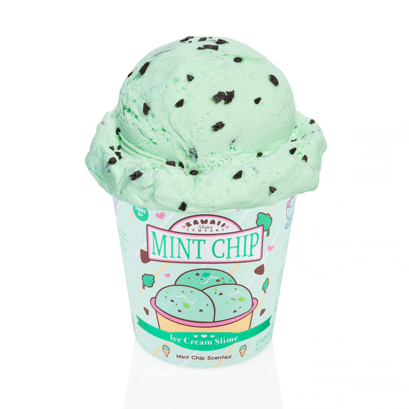 Mint Chip Scented Ice Cream Pint Slime