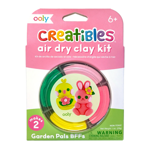 Creatibles Air Dry Clay Kit | Garden Pals