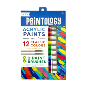 Acrylic Paints set of 12 Classic Colors