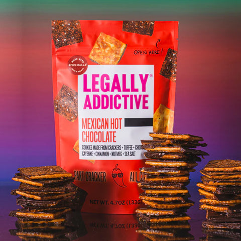 Legally Addictive | Mexican Hot Chocolate Cookie Crackers