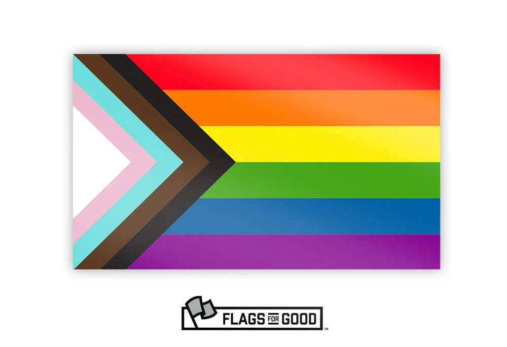 Progress Pride Flag Sticker