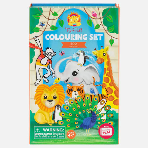 Coloring Set- Zoo