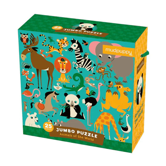 Jumbo Puzzle | Animals of the World | 25 pcs