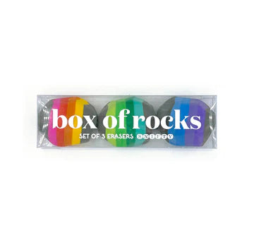 Box Of Rocks - Erasers