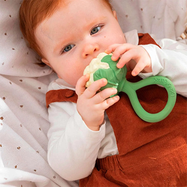 Cauliflower Teether & Rattle Toy