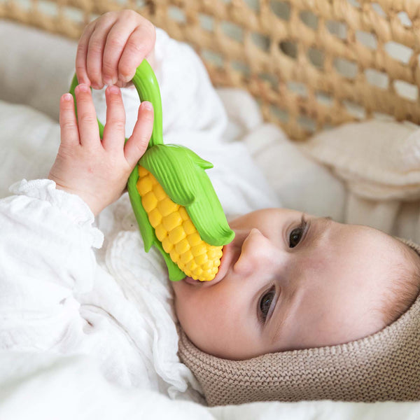 Corn Teether & Rattle Toy