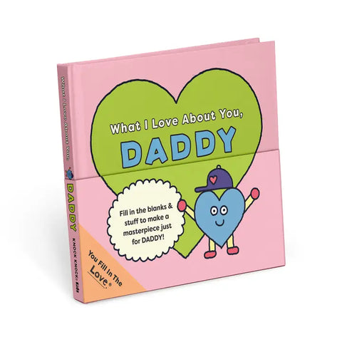 Daddy Fill in the Love Book