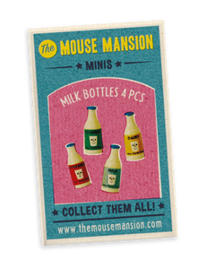 Sam & Julia Minis- Milk Bottles