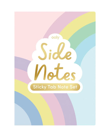 Side Notes Sticky Tab Note Set