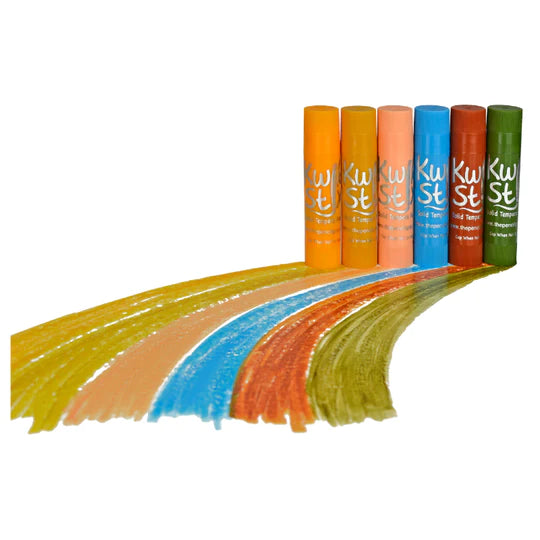 Solid Tempera Paint Stix | Earth | Set of 6