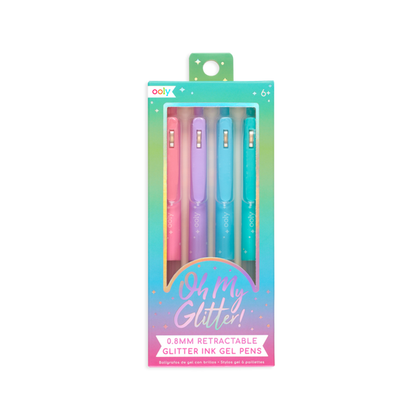 Oh my Glitter! Retractable Gel Pens