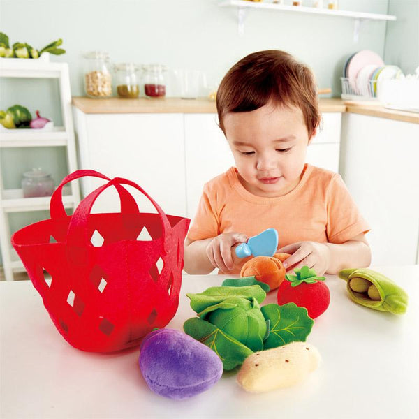 Toddler Vegetable Basket - TREEHOUSE kid and craft