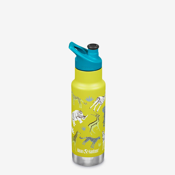 12 oz Narrow Insulated Kid Classic w/ Sport Cap