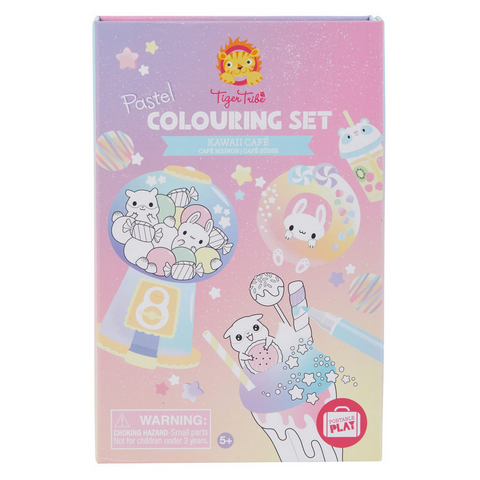 Kawaii Cafe Coloring Set